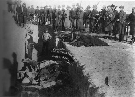 Le Massacre de Wounded Knee: Un affrontement sanglant marquant la fin tragique d'une époque et l'avènement d'une nouvelle ère